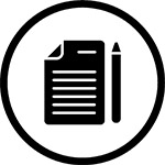 Travel training brochure icon